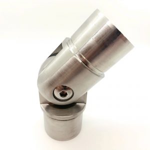 Round Tubing 38.1mm - 0-90 ADJ. ELBOW