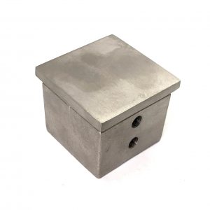 Slot Tubing 40*40(1.5"x1.5") - FLAT END CAP 316