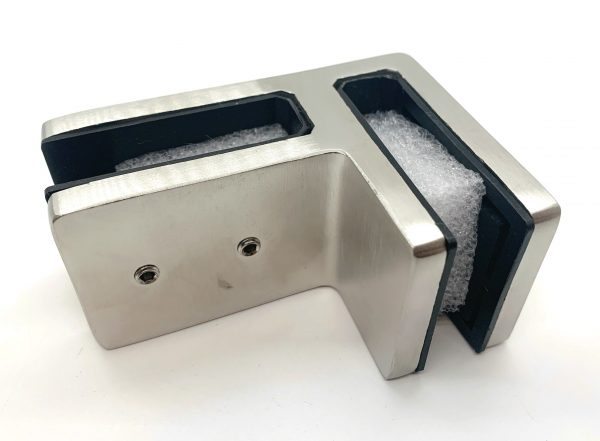 Clamp - 90 SQUARE GLASS CONNECTOR
