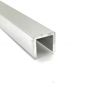 Channel - 5/8"(17mm)  TALL NO GASKET SS COLOR CHANNEL