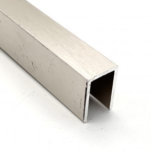 Channel - 1"(25mm)  TALL NO GASKET SS COLOR CHANNEL