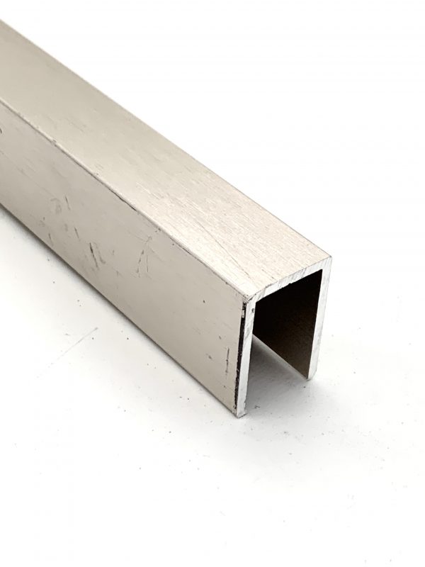 Channel - 1"(25mm)  TALL NO GASKET SS COLOR CHANNEL